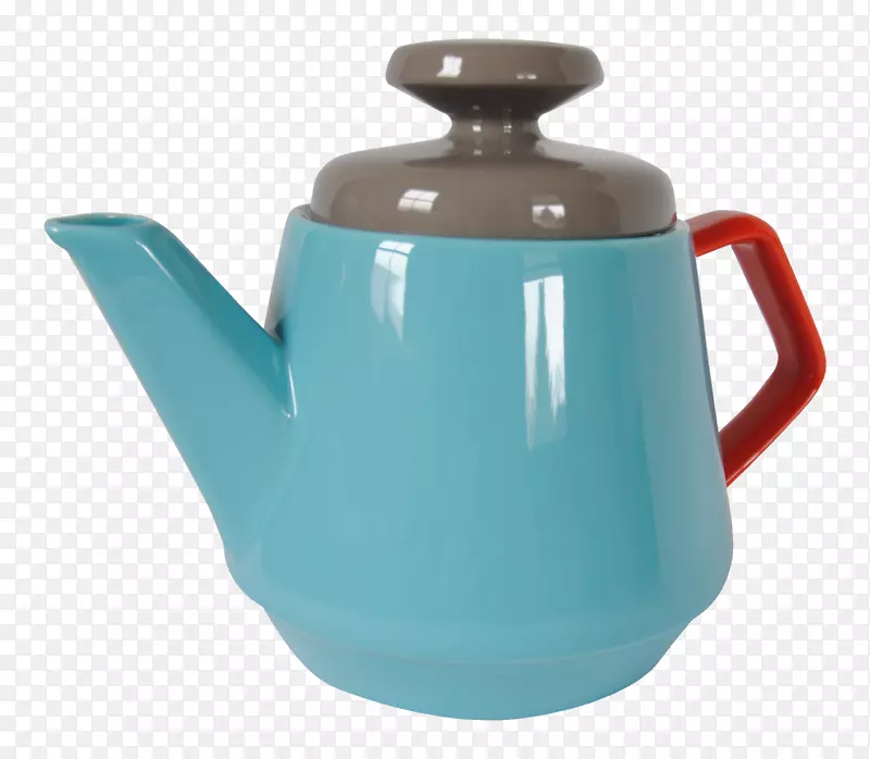 水壶茶壶陶瓷陶器钴蓝茶壶
