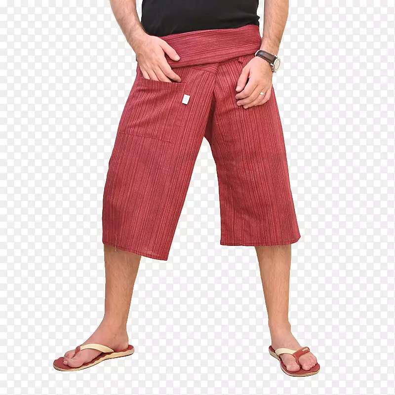 泰国渔民裤子t恤泰国短裤
