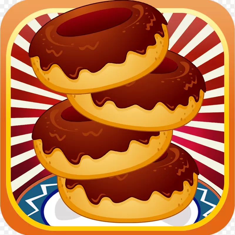 甜甜圈塔Bloxx ipod触摸应用商店-美味的汉堡狂热游戏应用程序