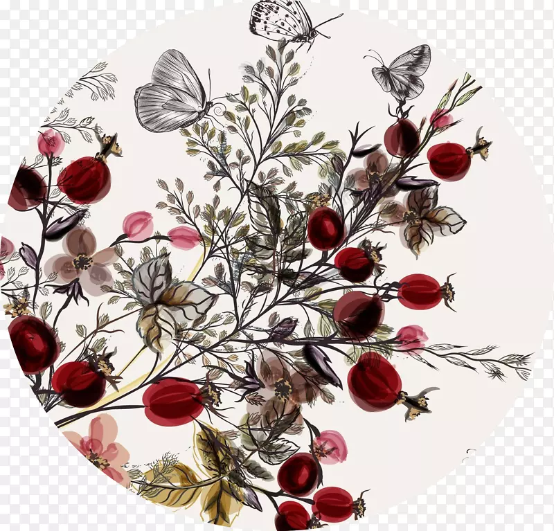 水彩画艺术绘画.水彩花卉装饰