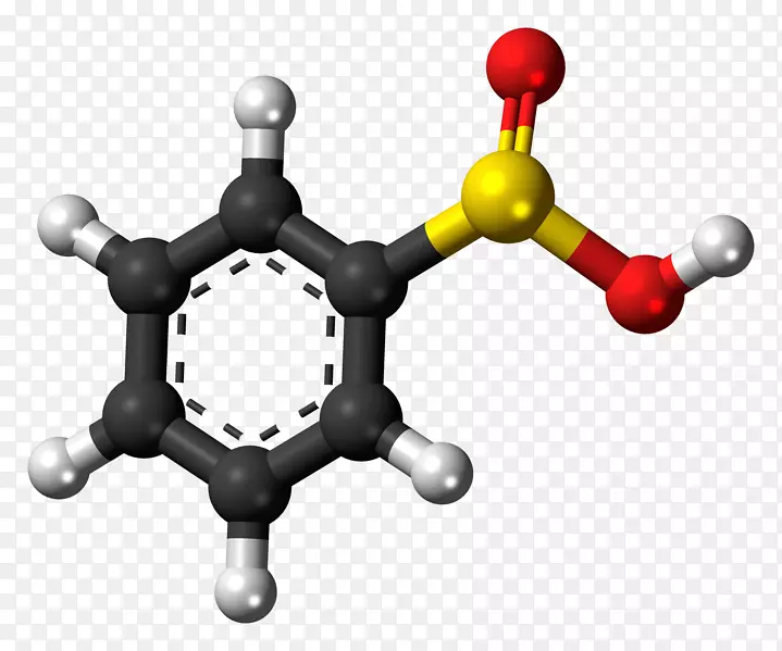 烟酸营养分子球棒模型化学复合酸硫弹簧
