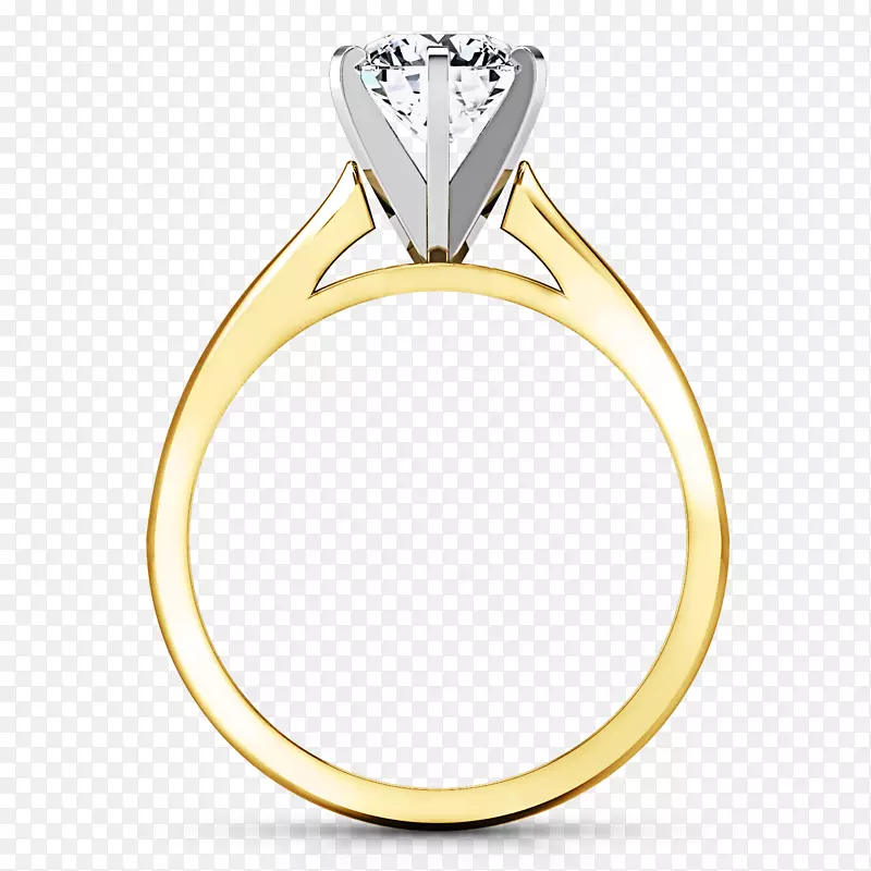 结婚戒指身饰钻石手绘钻石戒指