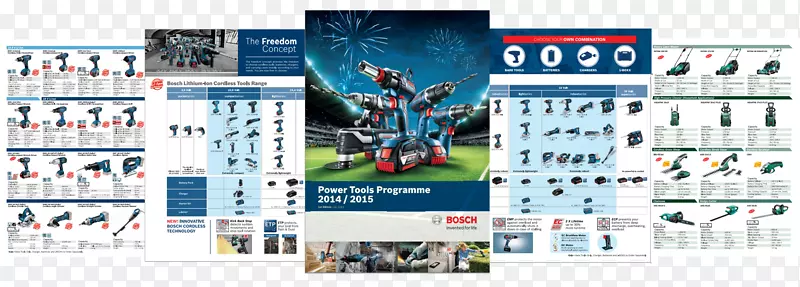 Robert Bosch GmbH Bosch电动工具割草机编者-目录