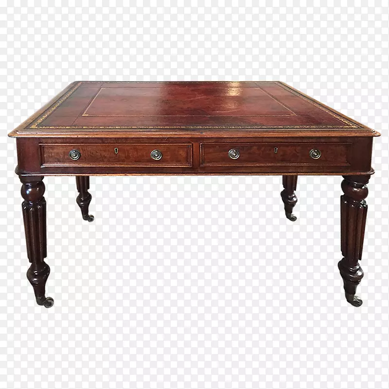 伙伴桌台座桌镶嵌-古董桌