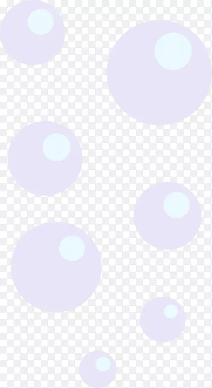 紫色圆-可爱