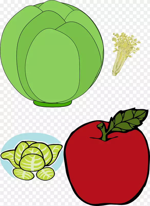 水果蔬菜蓝莓橙黑莓蔬菜