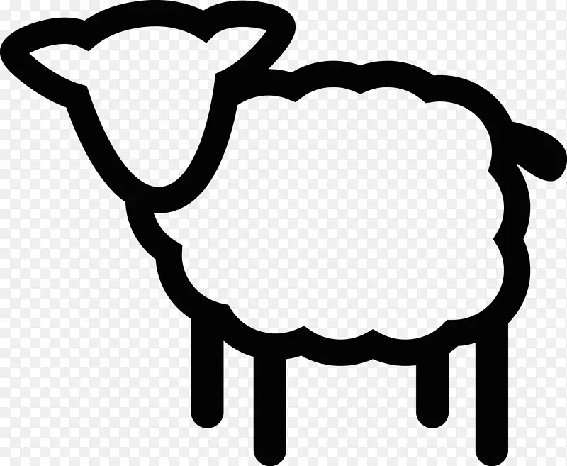 苏西羊家畜羊毛访问媒介