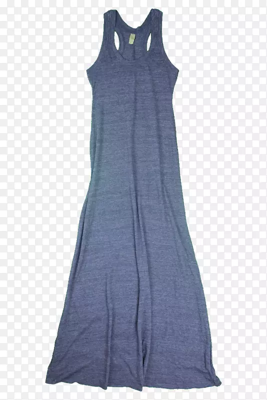 鸡尾酒裙钴蓝衣服