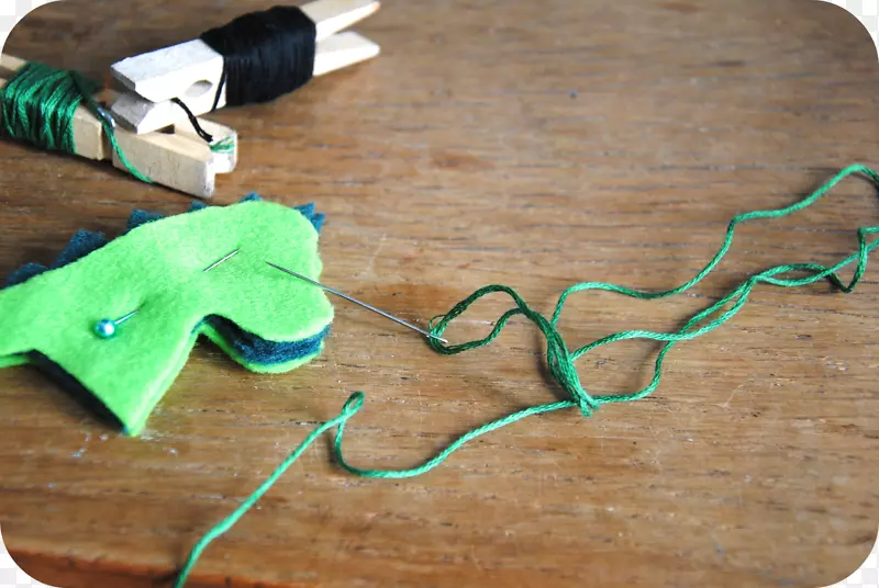 木偶纸织物手感数字拼图木偶