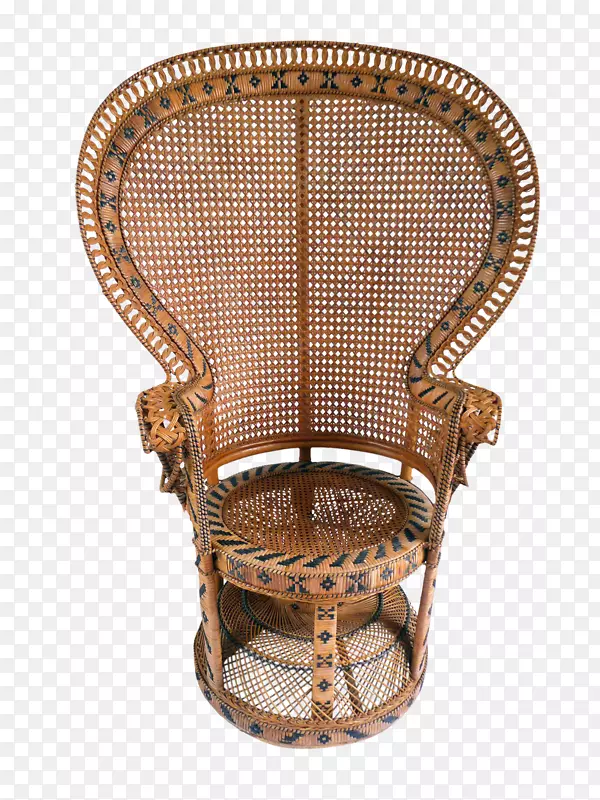 桌椅家具室内设计服务孔雀-高贵柳条椅