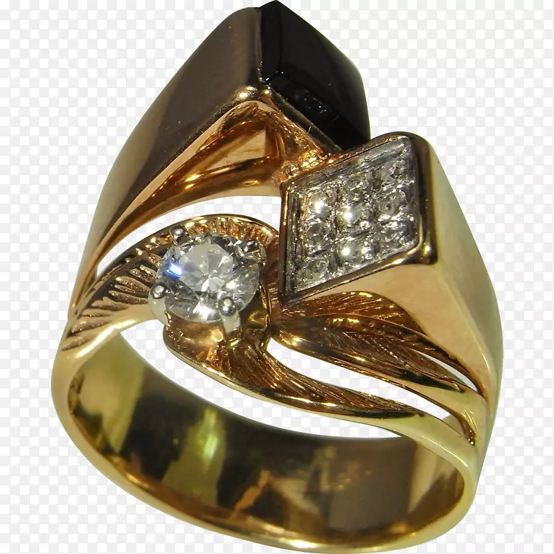 钻石结婚戒指订婚戒指金手绘钻石戒指