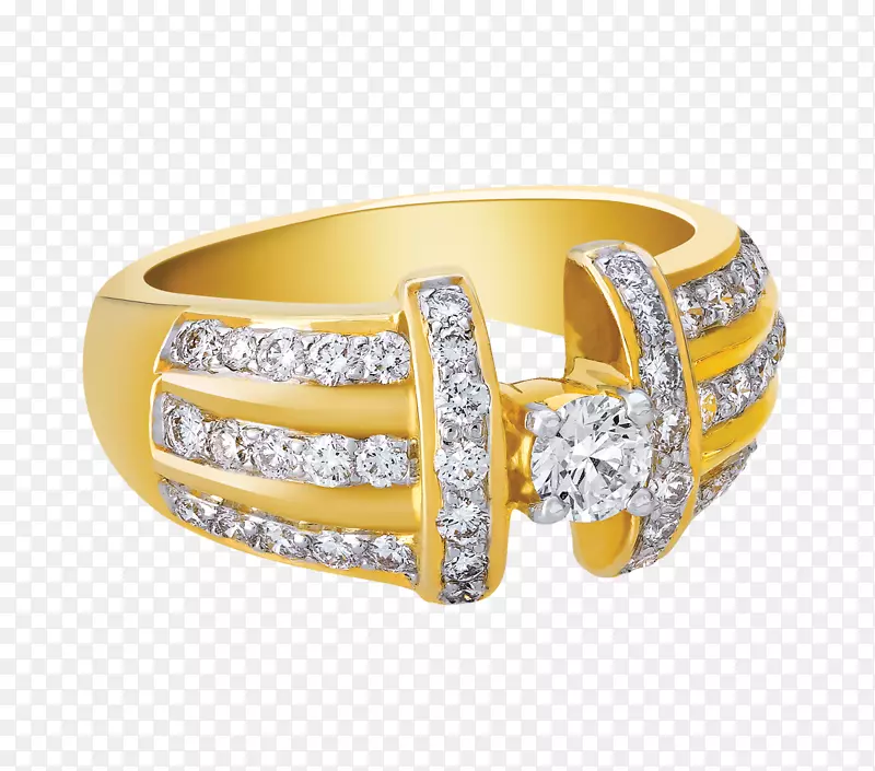 耳环珠宝金钻石手绘钻石戒指