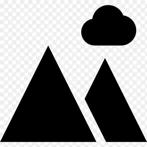 三角形白色天空plc字体-三角形