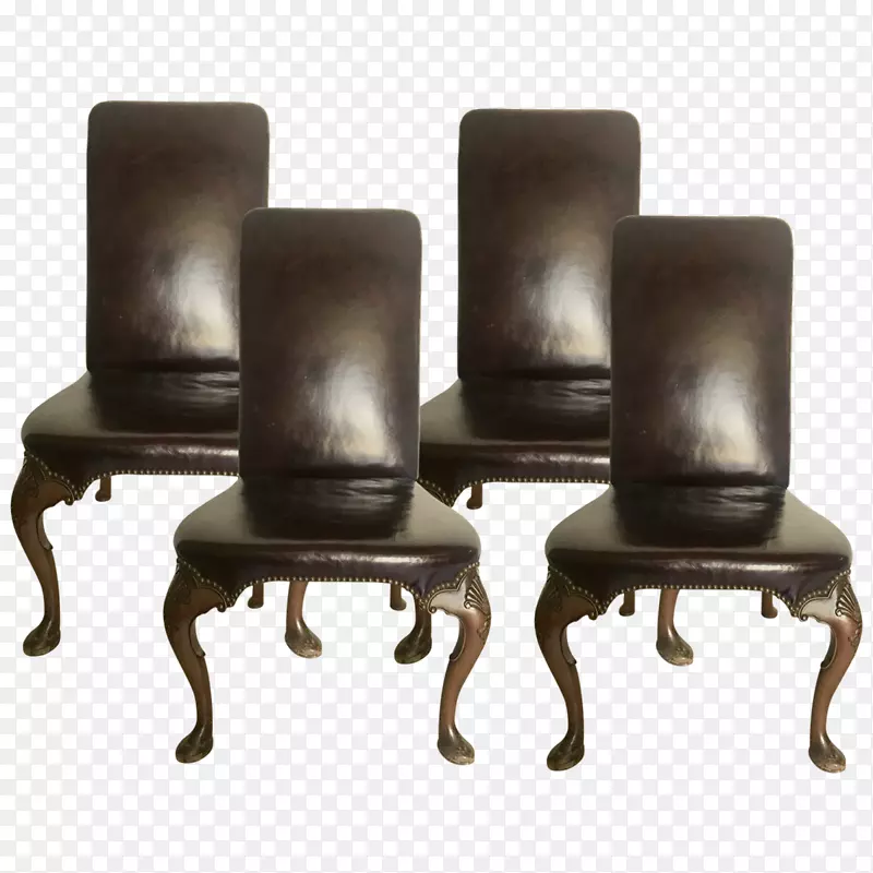 椅子，安妮女王风格的建筑装饰餐厅-桃花心木椅