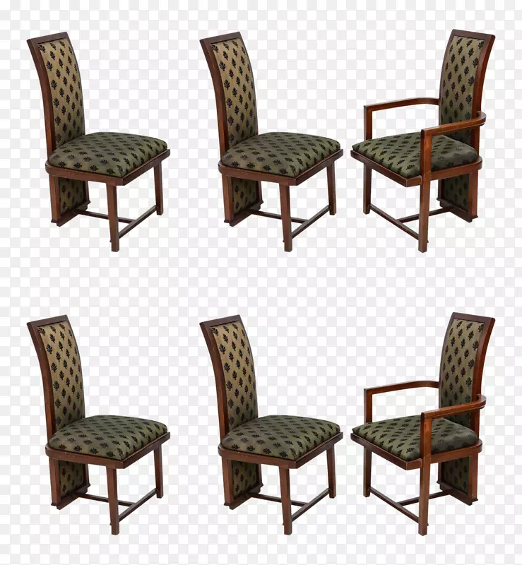 塔里森西边椅子加里鲁宾斯坦古董桌-桃花心木椅