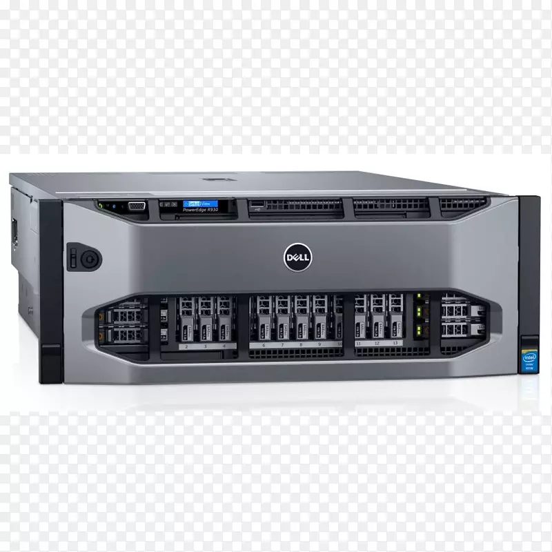 dell powerEdge-r 930-128 gb ram-1.9 ghz-300 gb hdd计算机服务器19英寸机架背板