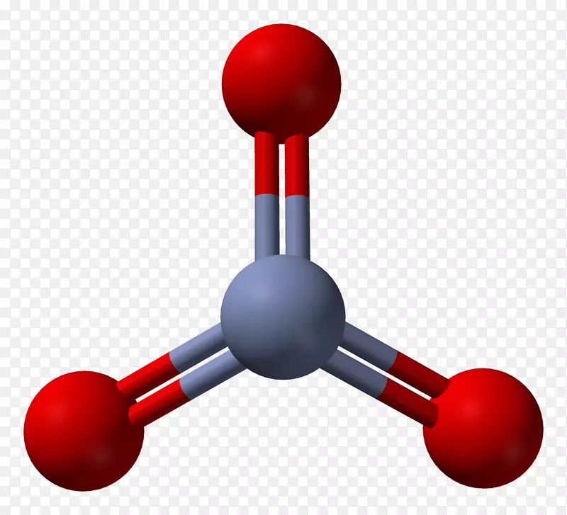二氧化硫球棒模型二氧化氯三氧化硫微弱的气体气味