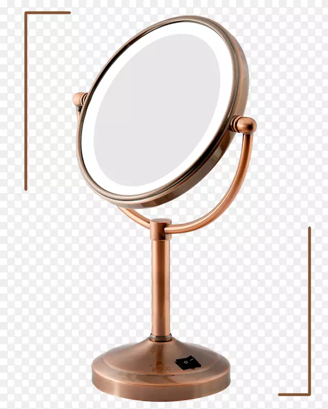镜面放大镜铜制浴室.镜子