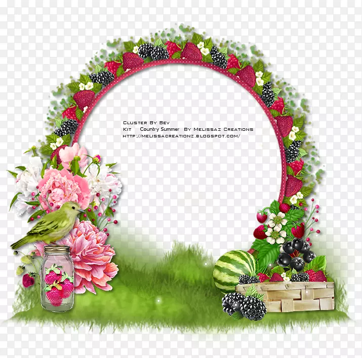 花卉设计画框开花植物粉红色m设计