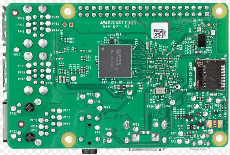raspberry pi 3主板中央处理器多核处理器-ram