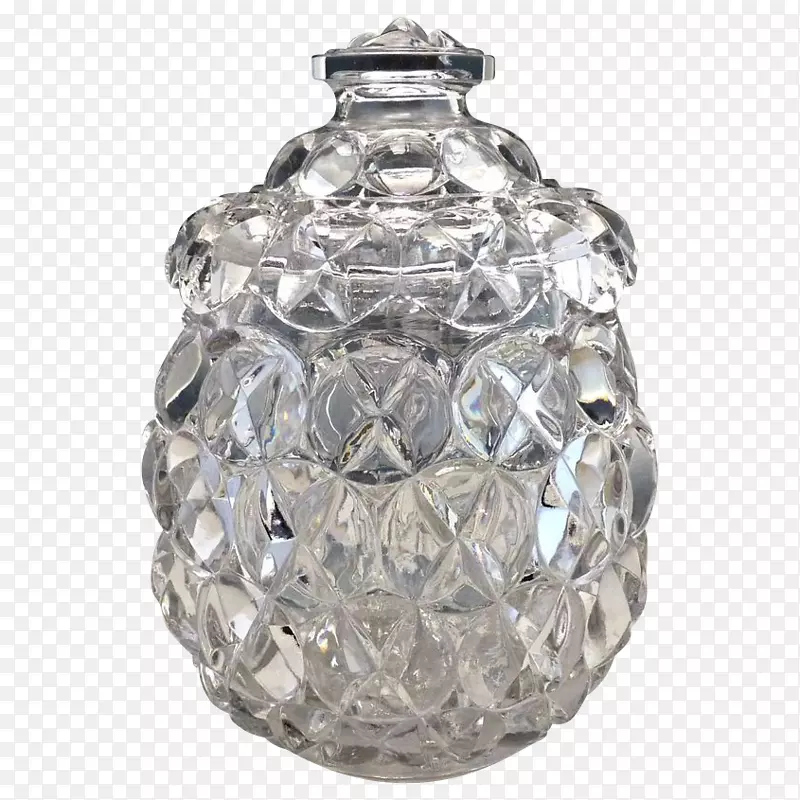 铅玻璃水晶罐花瓶-玻璃瓶原型