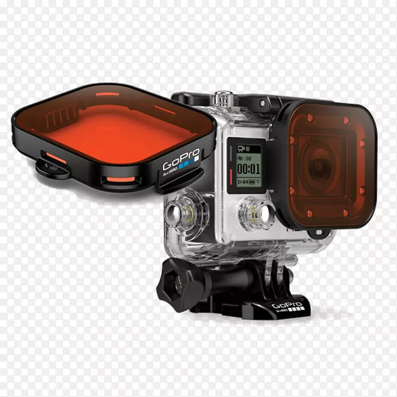 潜水用潜水滤清器照相机水下潜水滤光片-GoPro