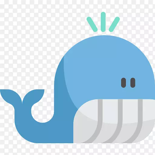 电脑图标GitHub组件-天然海洋动物鲸鱼