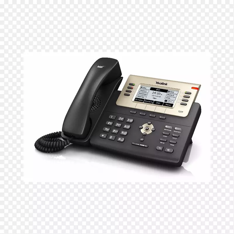 yalink SIP-t27p voip电话会话启动协议电话
