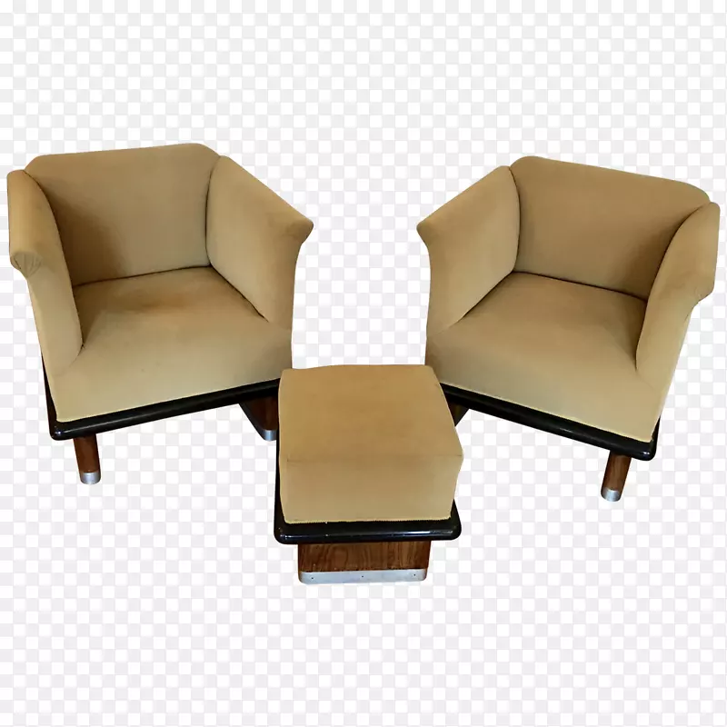 俱乐部椅设计师家具沙发脚垫设计