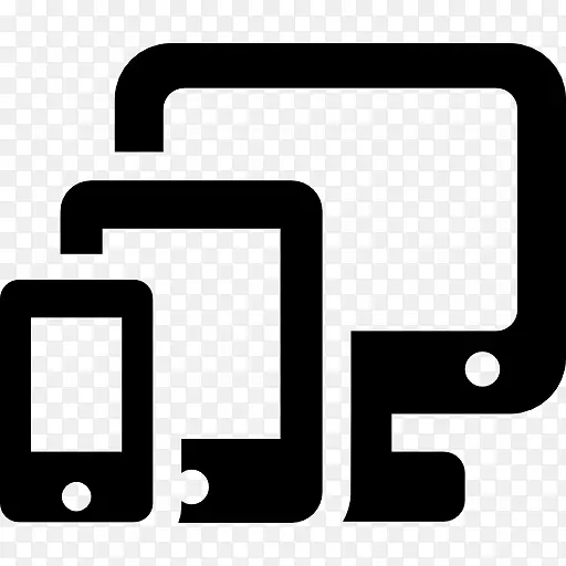 响应网页设计智能手机徽标移动电话.Tablet pc迷你材料