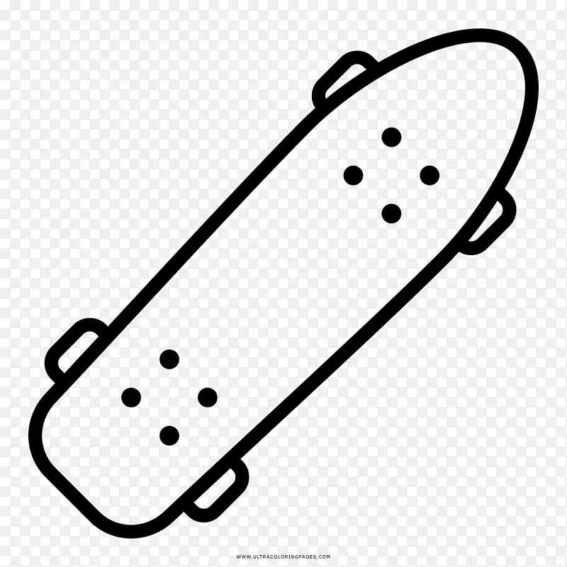 滑板电脑图标绘制剪贴画滑板