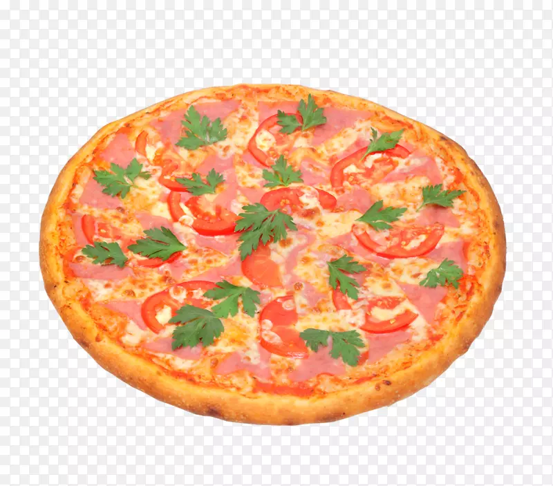 加利福尼亚式比萨饼西西里披萨意大利熏火腿意大利料理-比萨饼背景