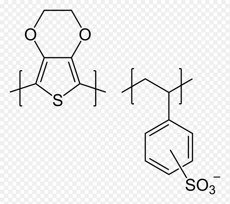聚(3，4-乙基二氧噻吩)PEDOT：PSS导电聚合物聚苯乙烯磺酸盐聚合