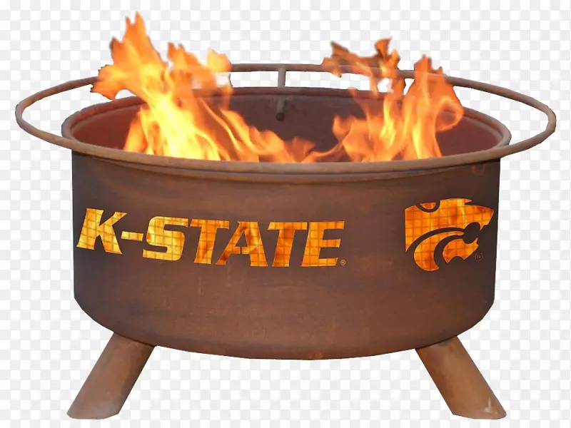 亚利桑那州立大学火坑烧烤壁炉-火环