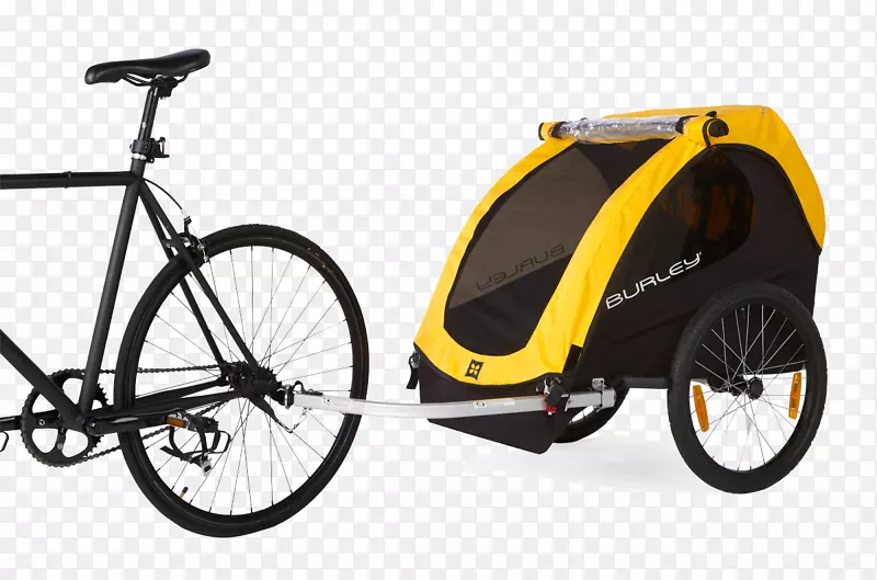 自行车挂车伯利设计拖车自行车-串列自行车