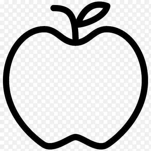苹果剪贴画-苹果水果像素