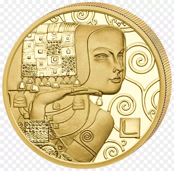 阿黛尔·布洛赫-鲍尔的肖像我期待着吻硬币艺术新品-50枚硬币