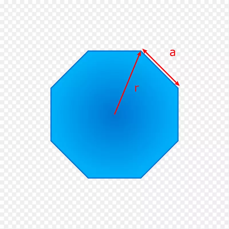 八角形表面积公式周长-八角形