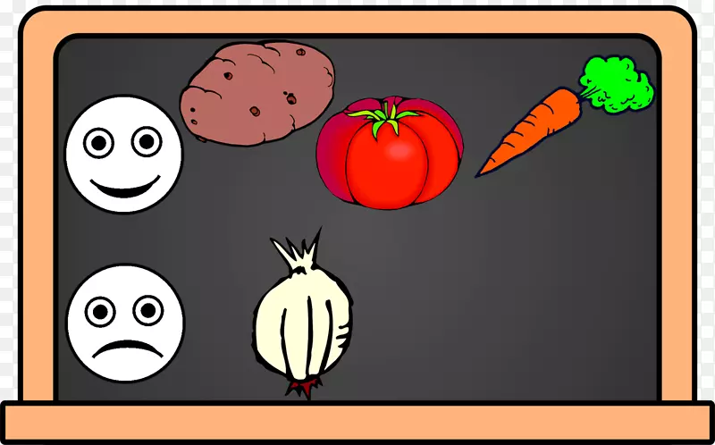 南瓜水果工作表蔬菜教师-蔬菜卡片模板