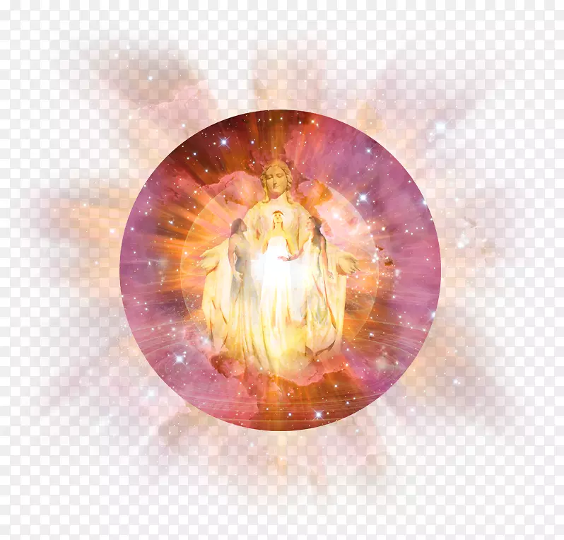 神性牧师神圣的0灵-玛哈马尤里的咒语在一个圆圈里。