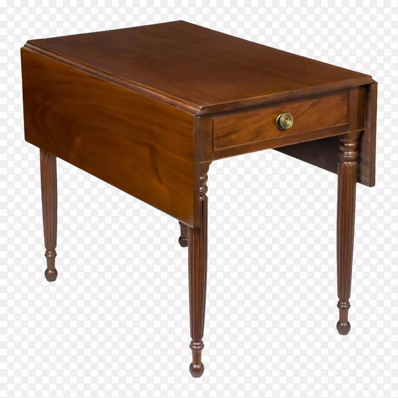 床头柜、桃花心木抽屉、落叶桌、古董桌