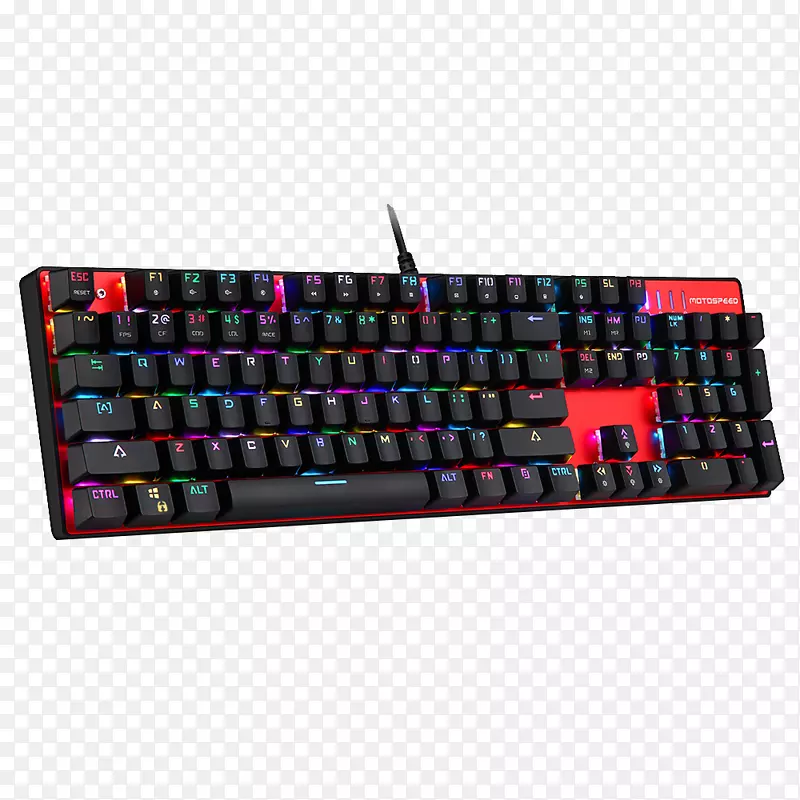 电脑键盘，游戏，键盘，电子开关，背光，rgb颜色模型