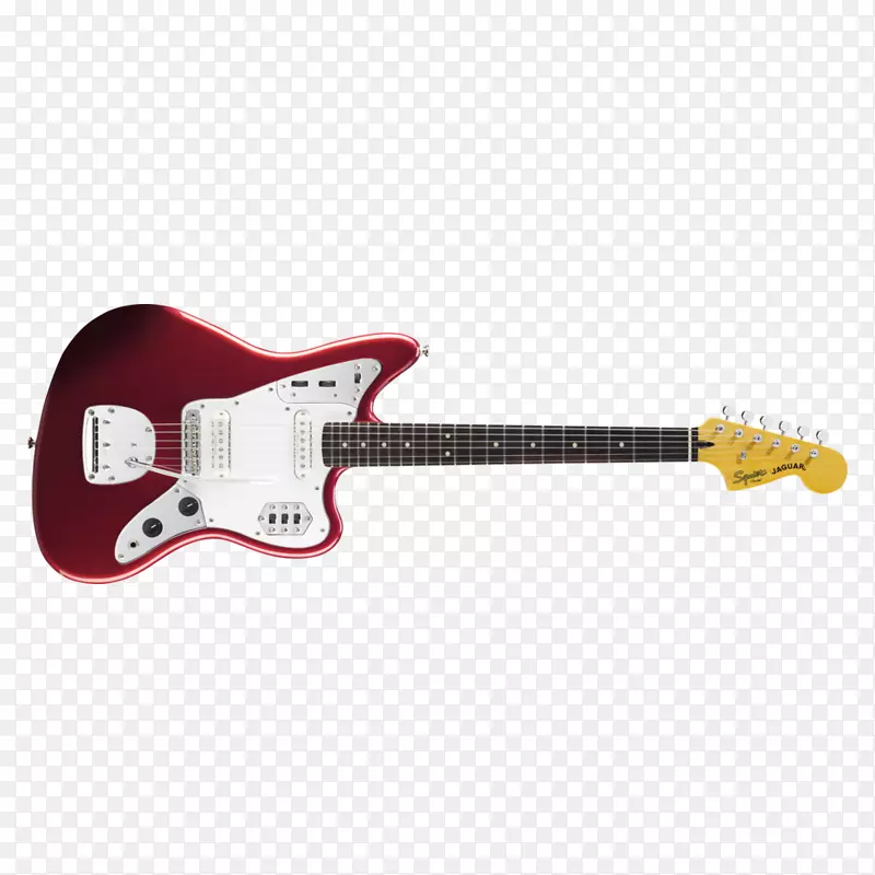 Fender Jaguar Bass Squier老式改良美洲虎乐器.乐器
