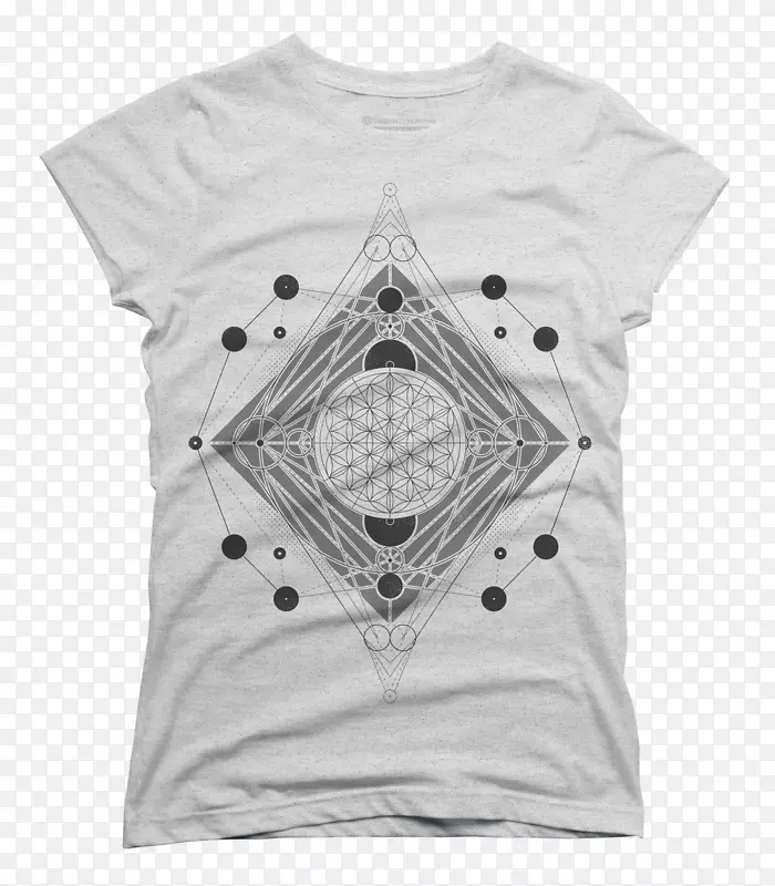人类设计的t恤一般难度袖.神圣几何学