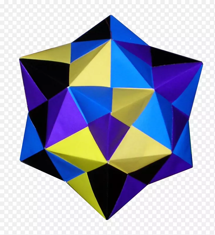 立方多面体三角形凸包折纸式边框折纸