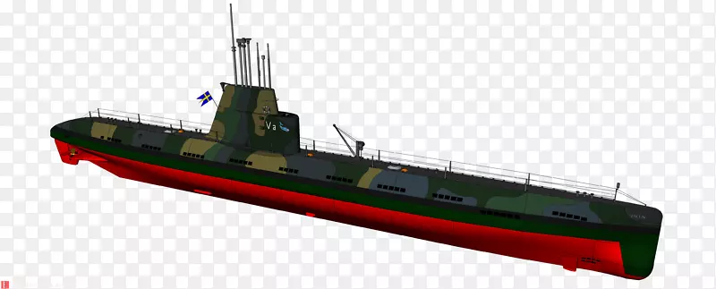 潜艇追逐者哈仁III级潜艇HMS Valen-潜艇