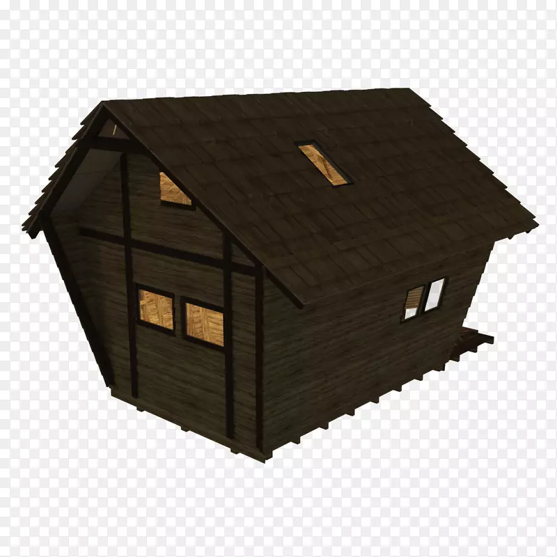 房屋计划原木小屋小房子移动舱