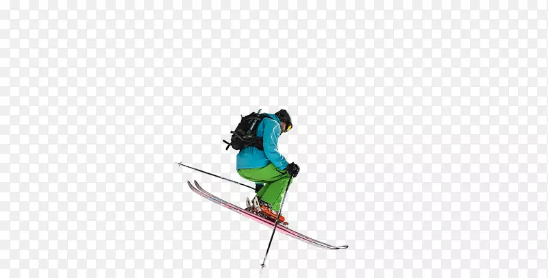 滑雪杆滑雪装订线