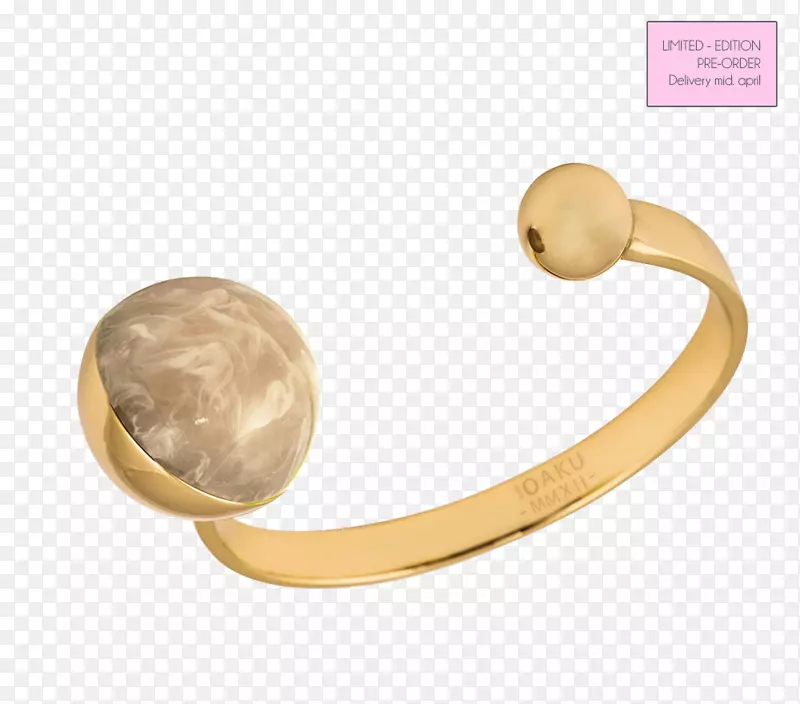 金行星银耳环黄金