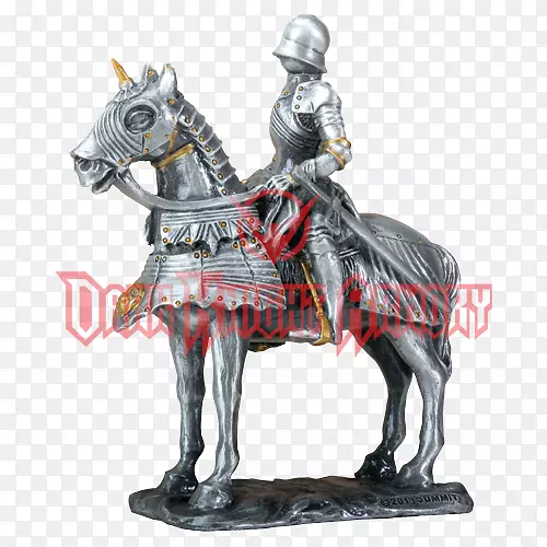 中世纪骑士哥特式艺术哥特式板甲雕像骑士